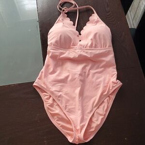 Women's Pink One Piece La Blanca Swimsuit